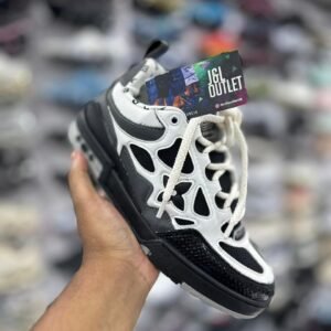 Louis Vuitton Lv Skate Branco Preto E Cinza