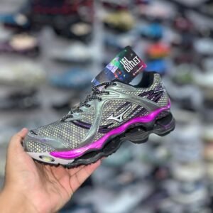 Mizuno Wave Prophecy 1 Cinza E Rosa