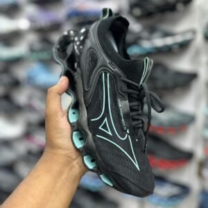Mizuno Wave Prophecy 14 Preto Chumbo E Azul