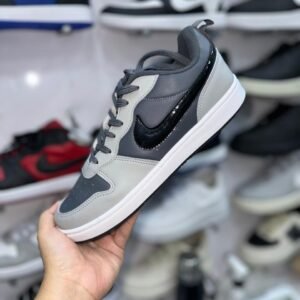 Nike Court Borough Low Cinza E Preto