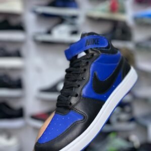 Nike Court Borough Mid 2 Preto E Azul