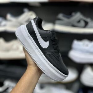 Nike Court Vision Alta Preto E Branco