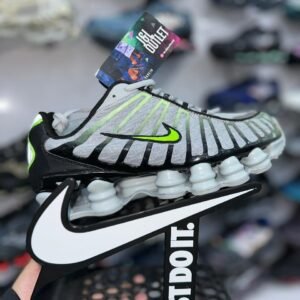 Nike Shox Tl 12 Mola Branco E Verde